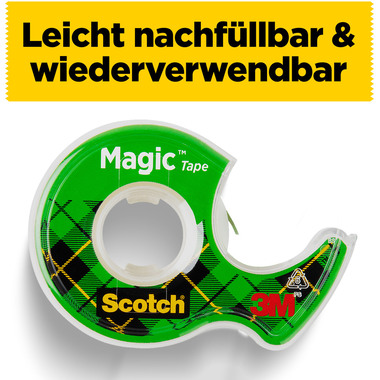 SCOTCH Magic Tape 810 19mmx7.5m 8-1975D su dispenser