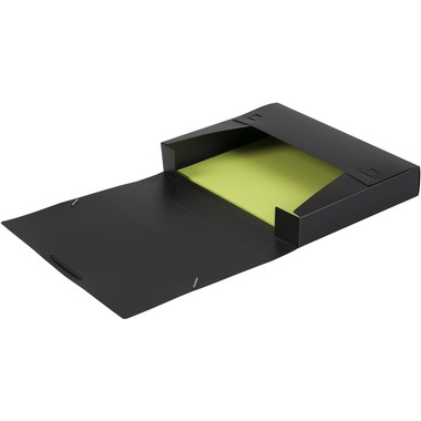 DUFCO Ablagebox A4 51500.03666 schwarz 5cm