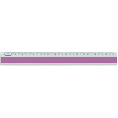 DUX Règle Joy Color 30cm FA-JC/30L Alu, lilas