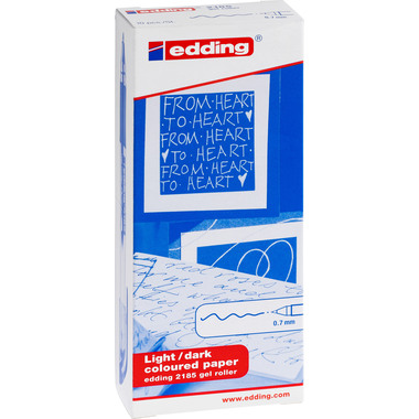 EDDING Gelroller 2185 000416-049 bianco