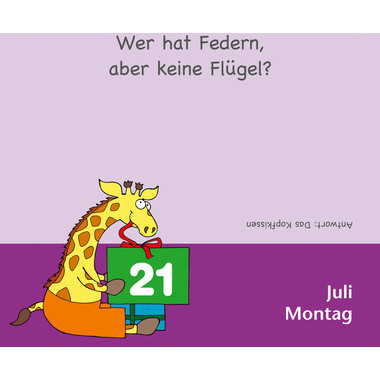 HARENBERG Abreisskalender 2025 3309851+25 Witze für Kids DE 12.5x16cm