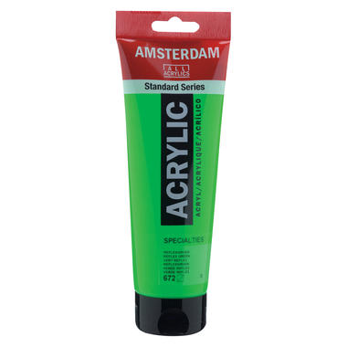 AMSTERDAM Acrylfarbe 250ml 17126720 reflexgrün 672