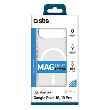 Slim transparent cover for Google Pixel 10/10 Pro | SBS