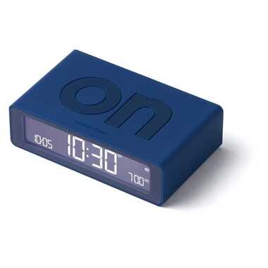 Lexon Sveglia Digitale Flip Mini Blu Scuro