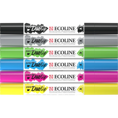 TALENS Ecoline Duotip Basis Set 11609910 6 colori