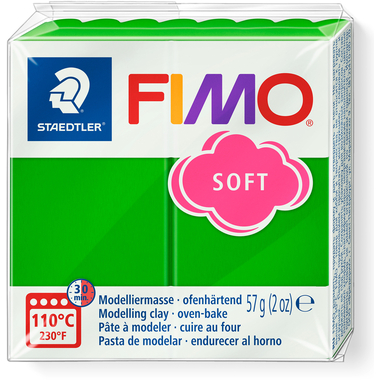 FIMO Knete Soft 57g 8020-53 grün