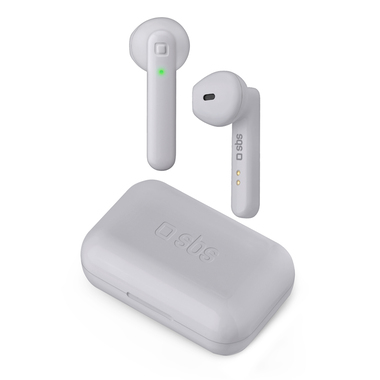 Écouteurs sans fil avec station de recharge de poche de 300 mAh, Bluetooth V 5.0, bouton multifonction pour appels et musique