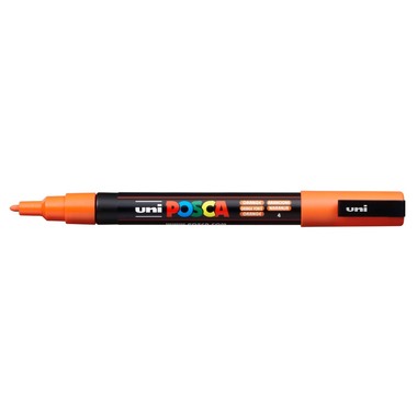 UNI-BALL Posca Marker 0,9-1,3mm PC-3M ORANGE arancione