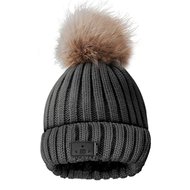 Le bonnet à pompon pour écouter votre musique sans fils partout !