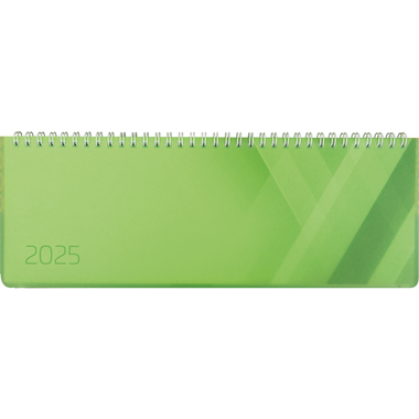 SIMPLEX Querkalender Colors 2025 40656.25 1W/2S grün ML 29x10.5cm
