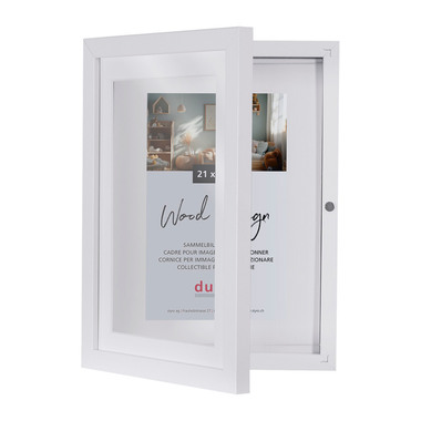 DUFCO Bilderrahmen 21x29.7cm 1620.10001 MemoryFrame, weiss