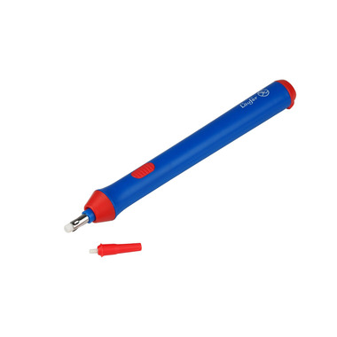 LÄUFER Elektischer Radierer 69607 blau, inkl. Zubehör