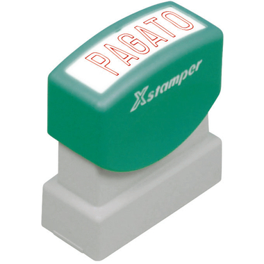 XSTAMPER Stempel Pagato I3-R rot