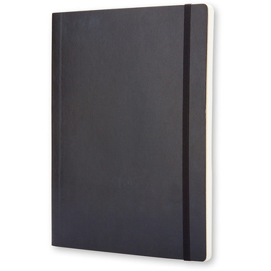 MOLESKINE Carnet Soft XL 724-7 quadrillé noir