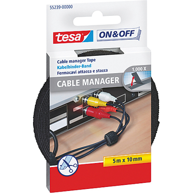 TESA Serracavo on&off 10mmx5m 552390000 nero