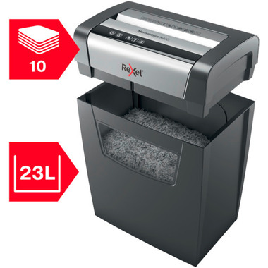 REXEL Aktenvernichter Momentum 2104571EU X410, P-4, 23lt