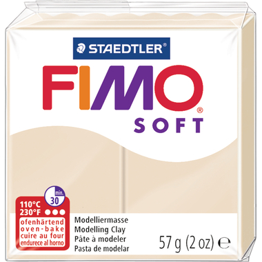 FIMO Pâte à modeler Soft 57g 8020-70 sahara