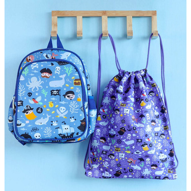 ALLC Rucksack Pirates BPPIBU80 27x32x19cm