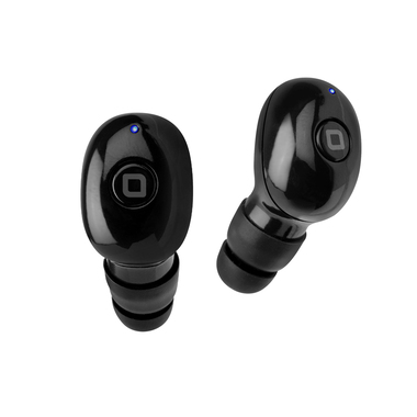 Auricolari wireless stereo con basetta di ricarica tascabile da 350 mAh, Wireless V5.0, tasto multifunzione per musica e chiamate