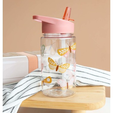 ALLC Trinkflasche Schmetterling DBBUPI43 rosa 7.3x16.5cm