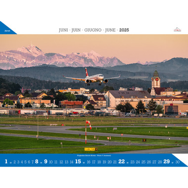 CALENDARIA Calendario 2025 783036204987 Zürich ML 40x31cm