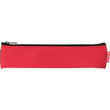 BRUNNEN Schlamper-Etui 104903523 rot mit Gummizug