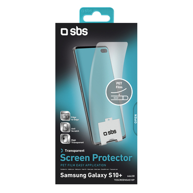 Pellicola trasparente per Samsung Galaxy S10+