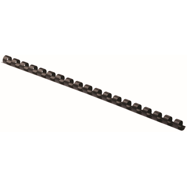 FELLOWES Plastikbinderücken 6mm 5330302 schwarz 25 Stück