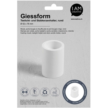 I AM CREATIVE Timbro in silicone MAA1704.09 candeliere