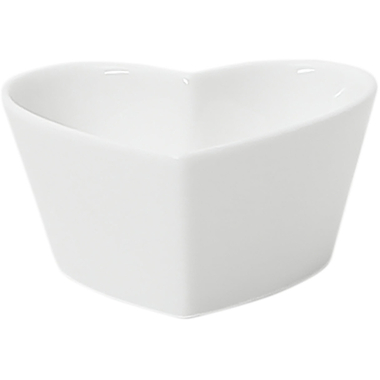 I AM CREATIVE Ciotola, cuore 100ml 5000.132 bianco 10x9x5cm