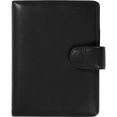 SUCCES Agenda Senior carnet Cadiz 84536502U cuir noir 13x17.8cm