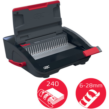 GBC Plastikbindegerät CombBind A4 4410062 CB20, 240 Seiten