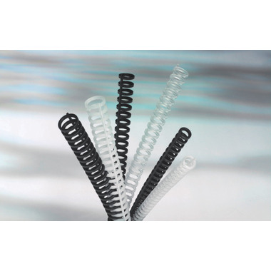 GBC Baguettes de reliure 8mm A4 388002E blanc, 34 anneaux 50 pcs.