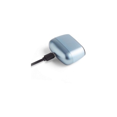Lexon Digital Alarm Clock Minut Light Blue Matte