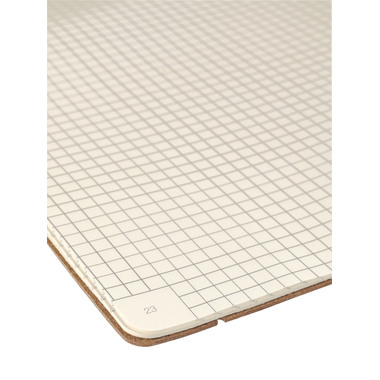 TRANSOTYPE senseBook FLAP A4 75010402 quadr., L, 135 fogli beige