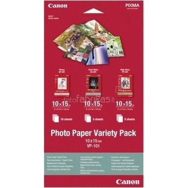 CANON Photo Pap.Variety Pack 10x15cm VP1014x6 InkJet 20 fogli