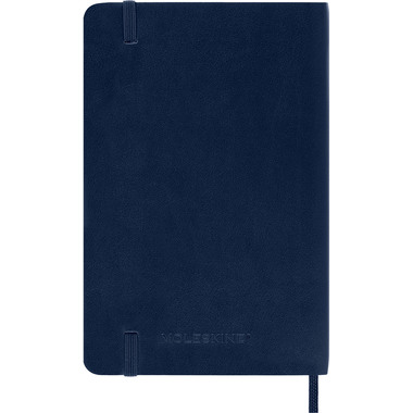 MOLESKINE Agenda settimanale note 25/26 8056999275464 18M foderato SC saphir 9x14cm