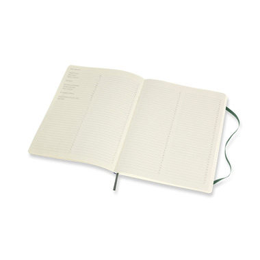 MOLESKINE Notizbuch Pro 25x1,3x19cm 620848 waldgrün, 192 Seiten