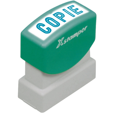 XSTAMPER Stempel Copie F 17-B blau