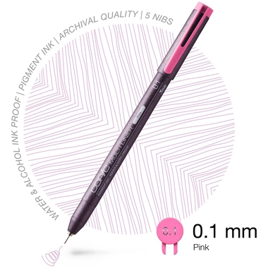 COPIC Multiliner 0.1mm 22075507 pink