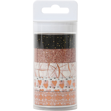 I AM CREATIVE Washi Tape Set 4085.106 Shine 5 Stück