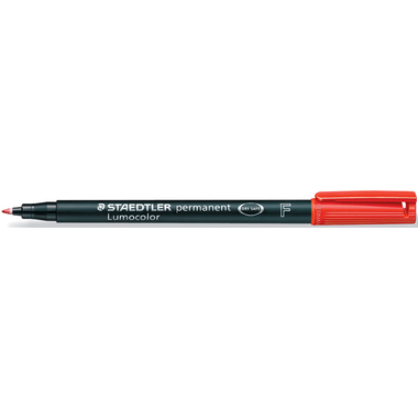 STAEDTLER Lumocolor permanent F 318-2 rouge