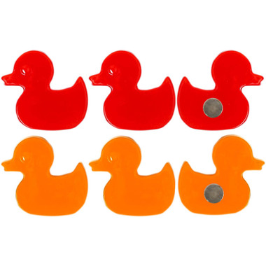 I AM CREATIVE Calamita Anatra Let`s Organize MAA4035.48 rosso 6 pezzi