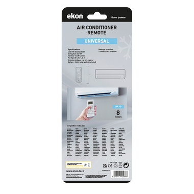 Telecomando universale per condizionatori d’aria | Ekon
