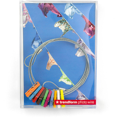 TRENDFORM Portafoto a sospensione TF2206 10 staffe, 150cm