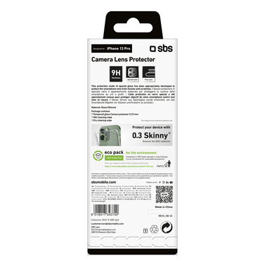 Vetrino per lenti dell'iPhone 13 Pro Max