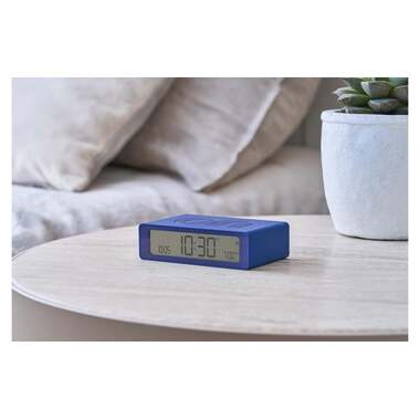 Lexon Sveglia Digitale Flip Mini Blu Scuro