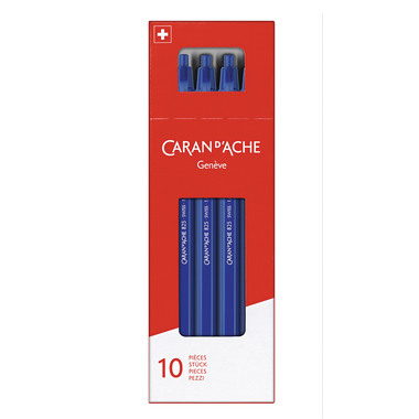 CARAN D'ACHE Stylo à bille 825 Large 1.4mm 825.560 bleu