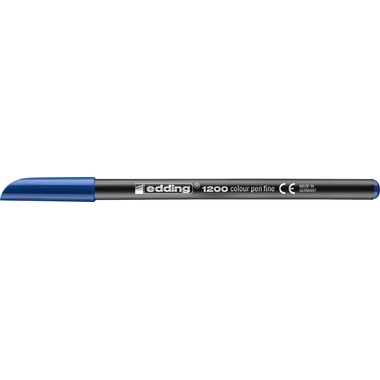 EDDING Stilos fibre 1200 1 mm 1200-017 bleu acier