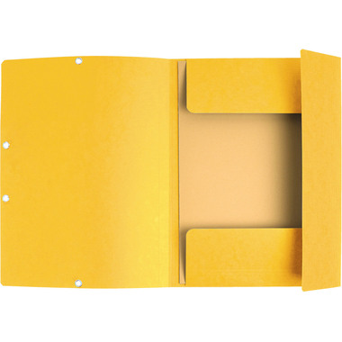 EXACOMPTA Gummibandmappe A4+ 55309E gelb manila